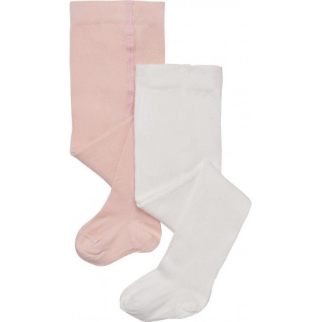 TEX BABY TEX BABY Collant bébé rose en jersey 3 à 6 mois lot de 2 collants