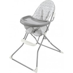 TEX BABY Chaise haute rouge la chaise haute