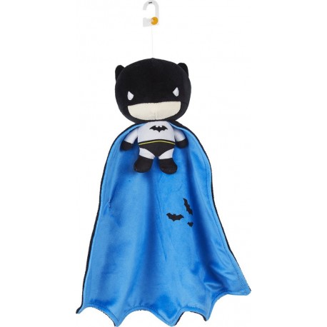 WARNER BROS Doudou Batman Bleu la peluche