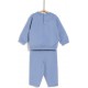 TEX BABY Ensemble Bleu 100% Coton bio l'ensemble