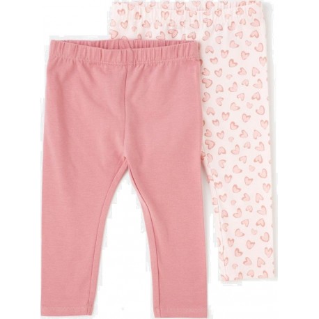 TEX Legging bébé rose 23 mois lot de 2