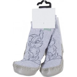 DISNEY Mocassins bébé gris T25/26