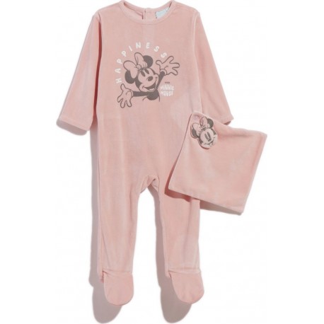 DISNEY Pyjama et Doudou Minnie Rose le pyjama et le doudou