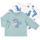 TEX BABY Tee Shirt Multicolor 100% Coton recyclé lot de 2