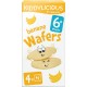 KIDDYLICIOUS Biscuit bébé wafers banane dès 6 mois 16g