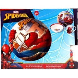 NC Coffret repas 3 pièces Spiderman le coffret