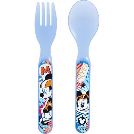 DISNEY Couvert Mickey lot de 2 couverts