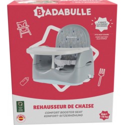 BADABULLE Réhausseur de chaise gris dès 6 mois