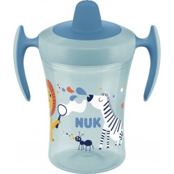 NUK Tasse d'apprentissage bébé bleu dès 6 mois la tasse