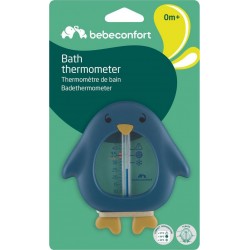 BEBECONFORT Thermomètre de bain pingouin bleu