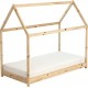 NC Lit cabane en bois 90x190cm AT4 le lit