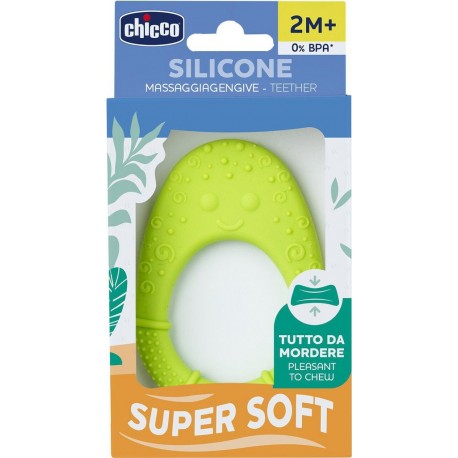 CHICCO Anneau de dentition Avocat dès 2 mois Soft&Chewy