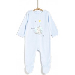 DISNEY Pyjama bébé bleu 1 mois