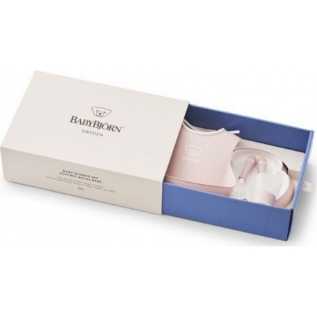 NC Coffret Repas Bébé Rose Pastel