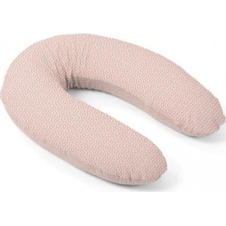 NC Coussin De Maternité Doomoo Buddy, Un Confort Unique De La Grossesse À L'allaitement Cloudy Pink