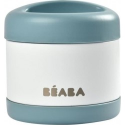 NC Beaba Portion De Conservation Inox Isotherme 500ml (baltic Blue/white)