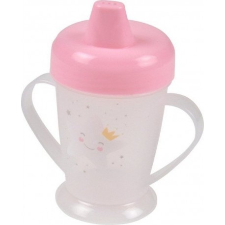 NC Gobelet Pour Bébé Anti-goutte étoile 225ml Rose