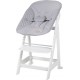 ROBA Chaise Haute Évolutive Born Up – Design roba Style – Gris/Blanc