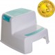 Aqua Tabouret Marchepied - 2 Up Antidérapant Et Texturé Jusqu'a 80Kg Pour Les Petits Et Les Adultes Aqua