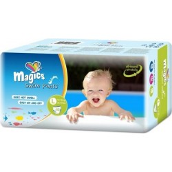 NC Culottes De Bain TailleL (12-18Kg) Carton De 80pcs Magic