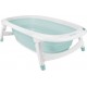 NC Baignoire Pliable 35l Super Compact Bouchon De Vidange Témoin De Chaleur Design Ludique