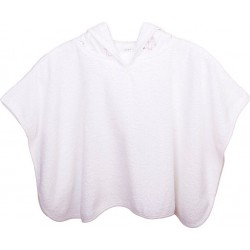 Blanc Avenue Bébé Poncho De Bain 2-4 Ans Rose