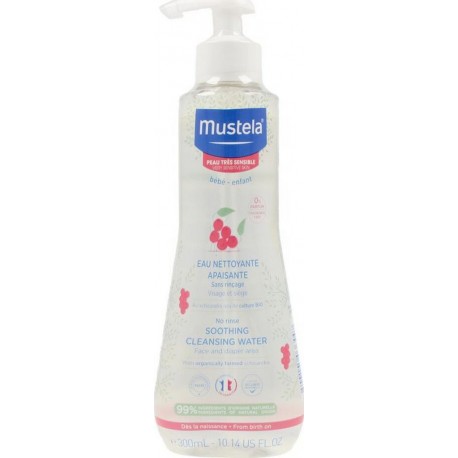 NC Eau Nettoyante Sans Rinçage Pour Bébé Mustela 300ml