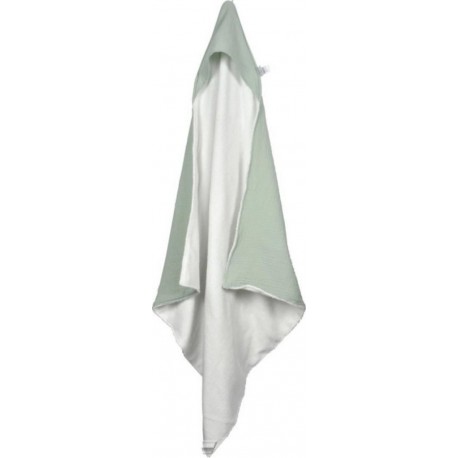 NC Cape De Bain Bébé absorbant 75x75cm Vert Céladon