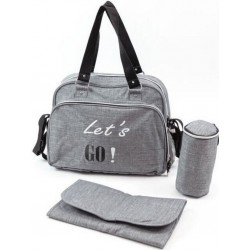 Simply Baby On Board Sac A Langer Lets'go Gris