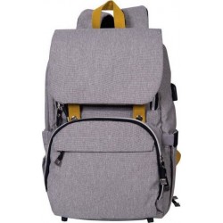 NC Baby On Board Sac A Dos A Langer Freestyle Yellowstone Gris/moutarde