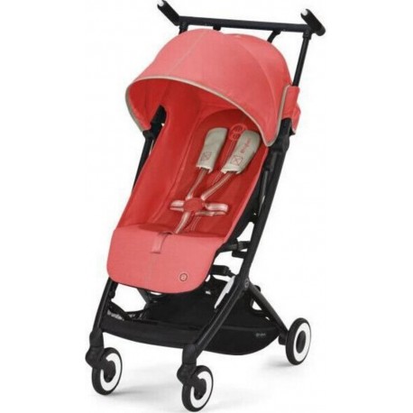 NC Poussette Citadine Ultra Compacte Libelle Hibiscus Red Cybex De 6 Mois A 4 Ans Rouge