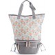 NC Beaba Sac Biarritz, Organisateur De Poussette, Tote Bag, Compact, Grand Espace Stockage, Gris Chiné