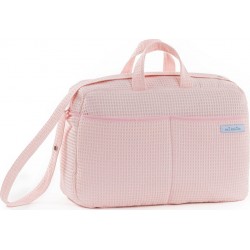 Clair Sac À Langer Mi Bollito Rose 15 X 30 X 45 Cm