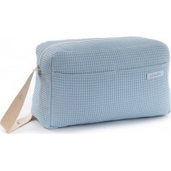 Clair Sac Organisateur Pour Poussette De Bébé Mi Bollito Bleu 15 X 24 X 40 Cm