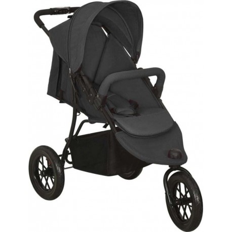 NC Poussette Pour Bébé Anthracite Acier Vidaxl