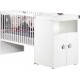 NC Babyprice Lit Combiné 120x60 Evolutif En 90x190 Basic