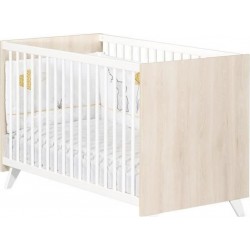 NC Babyprice Scandi Naturel Lit Bébé 120 X 60