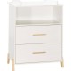 NC Babyprice Joy Naturel Commode 2 Portes Et 1 Niche