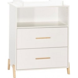 NC Babyprice Joy Naturel Commode 2 Portes Et 1 Niche