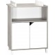 NC Babyprice Scandi Gris Commode 2 Portes Et 1 Niche