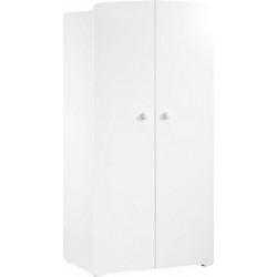 NC Baby Price New Basic Armoire Chambre Bébé 2 Portes