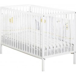 Baby Price Lit 120x60 Tout Barreaux Blanc First