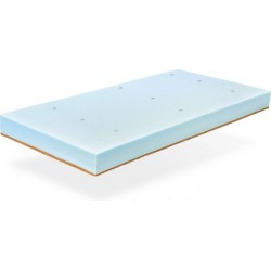 NC Matelas Bebe 57x117 Organic Baby Star Épaisseur 11 Cm ,noyau Perforé