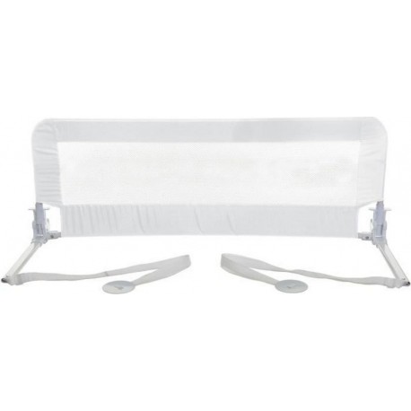 Barrière De Lit Large Phoenix Pliable Et Portable 110 X 45,5 Cm Blanche