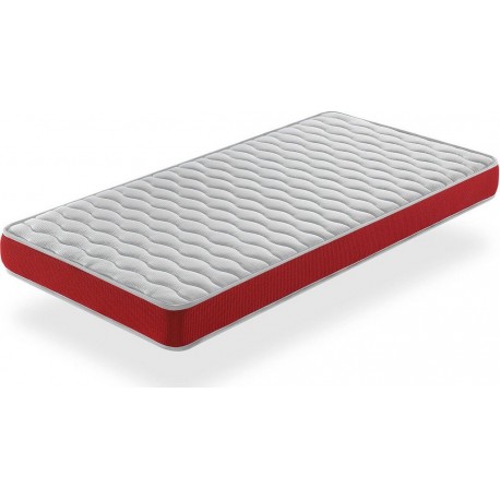 Ideal Matelas Bebe 57x117 Velvet Mousse, Epaisseur 11 Cm Respirante Et Ergonomique. Fermete Pour Bebe