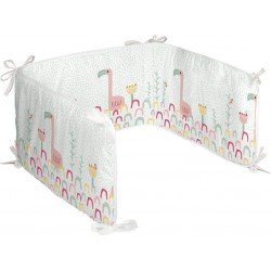 NC Protection Du Berceau Happyfriday Moshi Moshi Hola Multicouleur 210 X 40 Cm