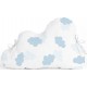 NC Protection Du Berceau Happyfriday Basic Kids Clouds Bleu 60 X 40 Cm