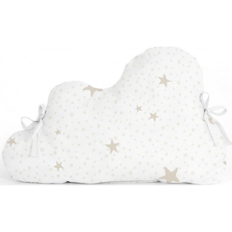 NC Protection Du Berceau Happyfriday Basic Kids Little Star Beige 60 X 40 Cm