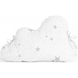 NC Protection Du Berceau Happyfriday Basic Kids Little Star Gris 60 X 40 Cm