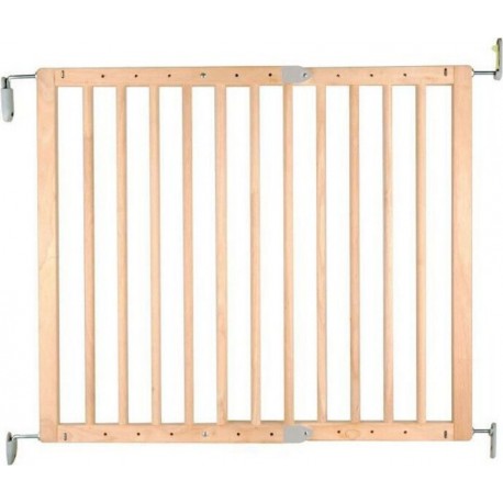 NC Nordlinger Pro Barriere De Sécurité Enfant Prune- 69 A 107 Cm Bois Pivotante Ouverture Facile